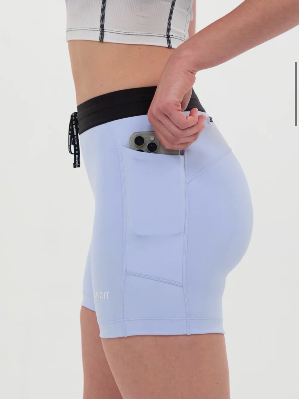 Bandit Stamina 5” Compression - Breeze Blue Medium - Picture 2 of 7